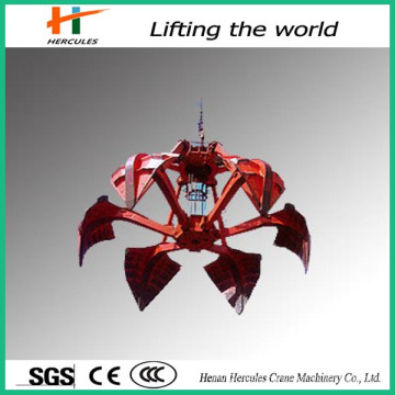 Wireless Remote Control Six Petals Crane Grab Bucket